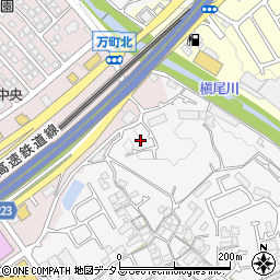 大阪府和泉市万町446-7周辺の地図
