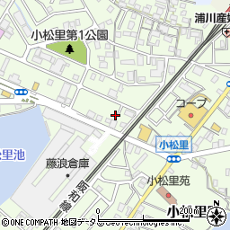 大阪府岸和田市小松里町2204周辺の地図