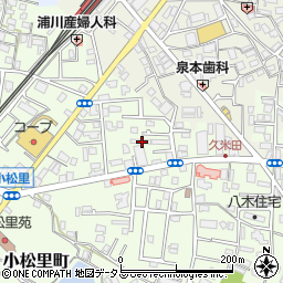 大阪府岸和田市小松里町945周辺の地図