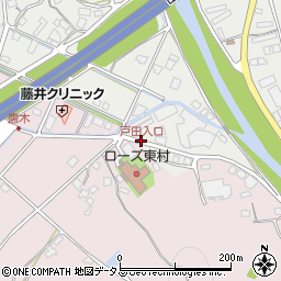 戸田入口周辺の地図