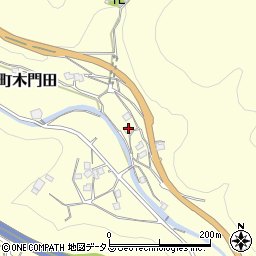 広島県尾道市木ノ庄町木門田1168周辺の地図