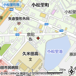 大阪府岸和田市小松里町2049周辺の地図