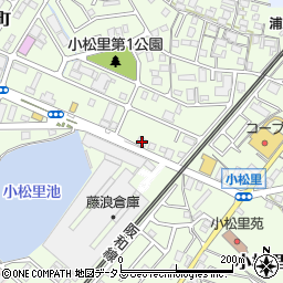 大阪府岸和田市小松里町2196周辺の地図
