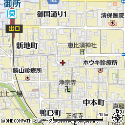 奈良県御所市1112周辺の地図