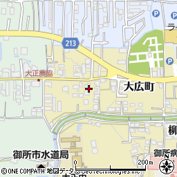 奈良県御所市271周辺の地図