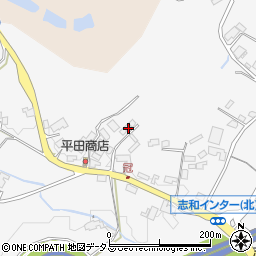 広島県東広島市志和町冠32周辺の地図