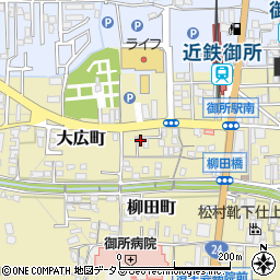 奈良県御所市301周辺の地図
