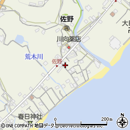 兵庫県淡路市佐野1388周辺の地図