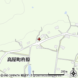 広島県東広島市高屋町杵原347周辺の地図