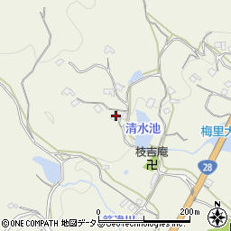 兵庫県淡路市佐野1876周辺の地図