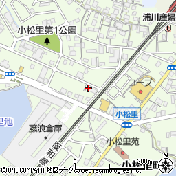 大阪府岸和田市小松里町2206周辺の地図