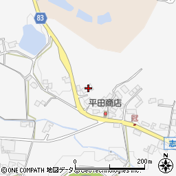 広島県東広島市志和町冠302周辺の地図