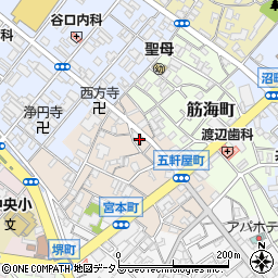 五大屋 岸和田本通り商店街店周辺の地図