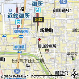 奈良県御所市342周辺の地図