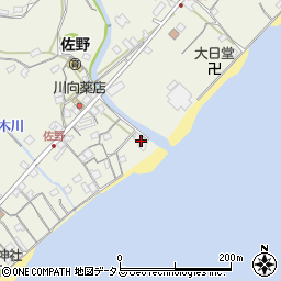 兵庫県淡路市佐野1344周辺の地図