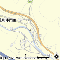 広島県尾道市木ノ庄町木門田1165周辺の地図