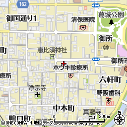 奈良県御所市1218周辺の地図