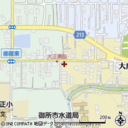 奈良県御所市257周辺の地図