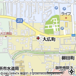 奈良県御所市279周辺の地図