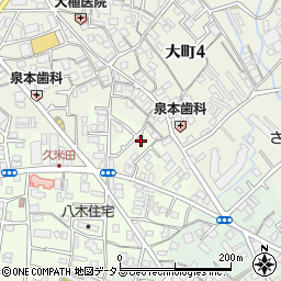 大阪府岸和田市小松里町1030周辺の地図