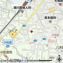大阪府岸和田市小松里町928周辺の地図