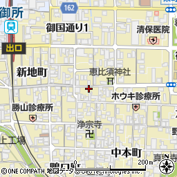 奈良県御所市1111周辺の地図