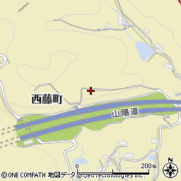 山陽自動車道周辺の地図
