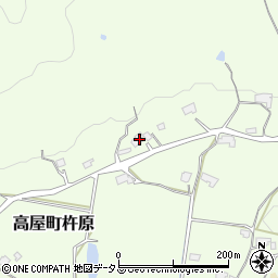 広島県東広島市高屋町杵原357周辺の地図