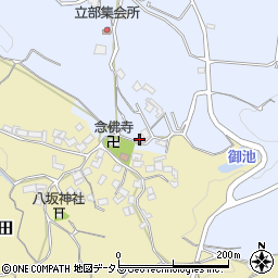 奈良県高市郡明日香村立部86周辺の地図