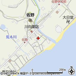 兵庫県淡路市佐野1357周辺の地図