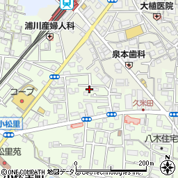 大阪府岸和田市小松里町947周辺の地図