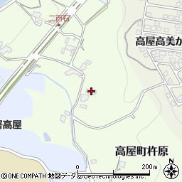 広島県東広島市高屋町杵原2155周辺の地図