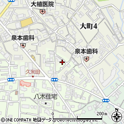 大阪府岸和田市小松里町1027周辺の地図