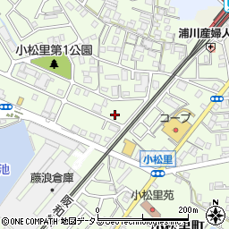 大阪府岸和田市小松里町2212周辺の地図