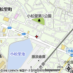 大阪府岸和田市小松里町2301周辺の地図