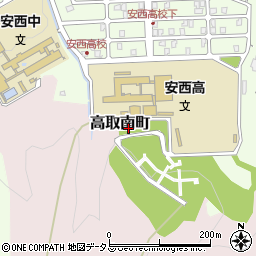 広島県広島市安佐南区高取南町周辺の地図