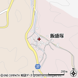 奈良県桜井市飯盛塚158周辺の地図