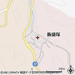 奈良県桜井市飯盛塚157周辺の地図