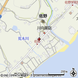 兵庫県淡路市佐野1393周辺の地図