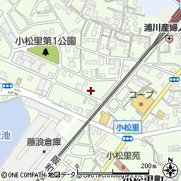 大阪府岸和田市小松里町2213周辺の地図