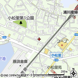 大阪府岸和田市小松里町2214周辺の地図