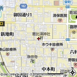 奈良県御所市113周辺の地図