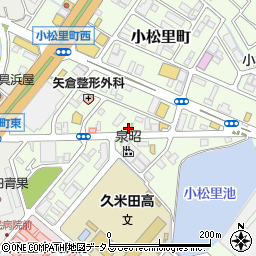 大阪府岸和田市小松里町2111周辺の地図