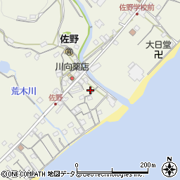 兵庫県淡路市佐野1342周辺の地図