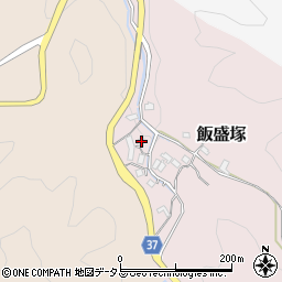 奈良県桜井市飯盛塚180周辺の地図