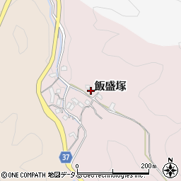 奈良県桜井市飯盛塚38周辺の地図