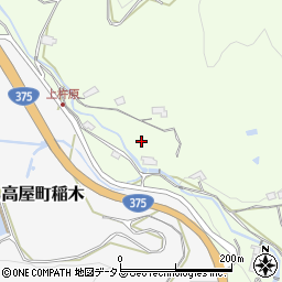 広島県東広島市高屋町杵原223周辺の地図