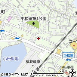大阪府岸和田市小松里町2199周辺の地図
