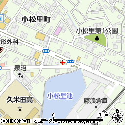 大阪府岸和田市小松里町2193周辺の地図