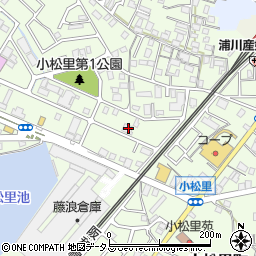 大阪府岸和田市小松里町2215周辺の地図